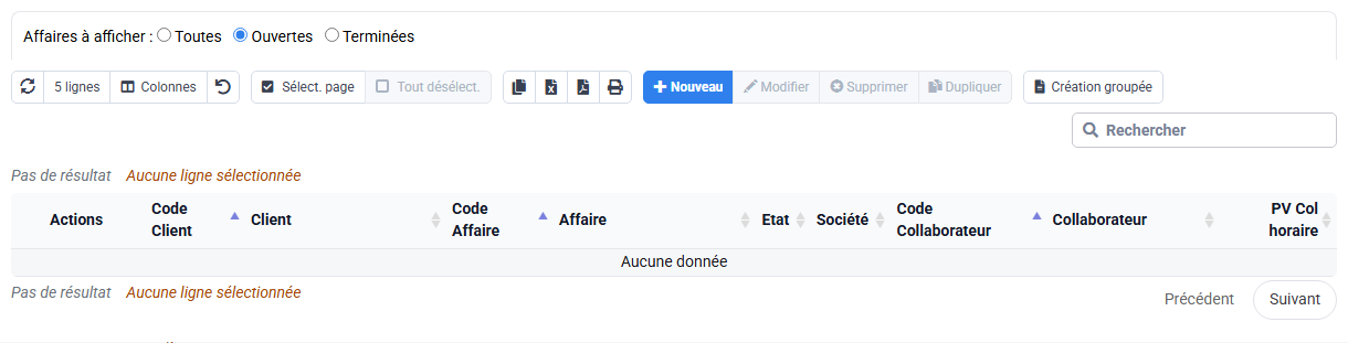 Prix de vente du temps par collaborateur